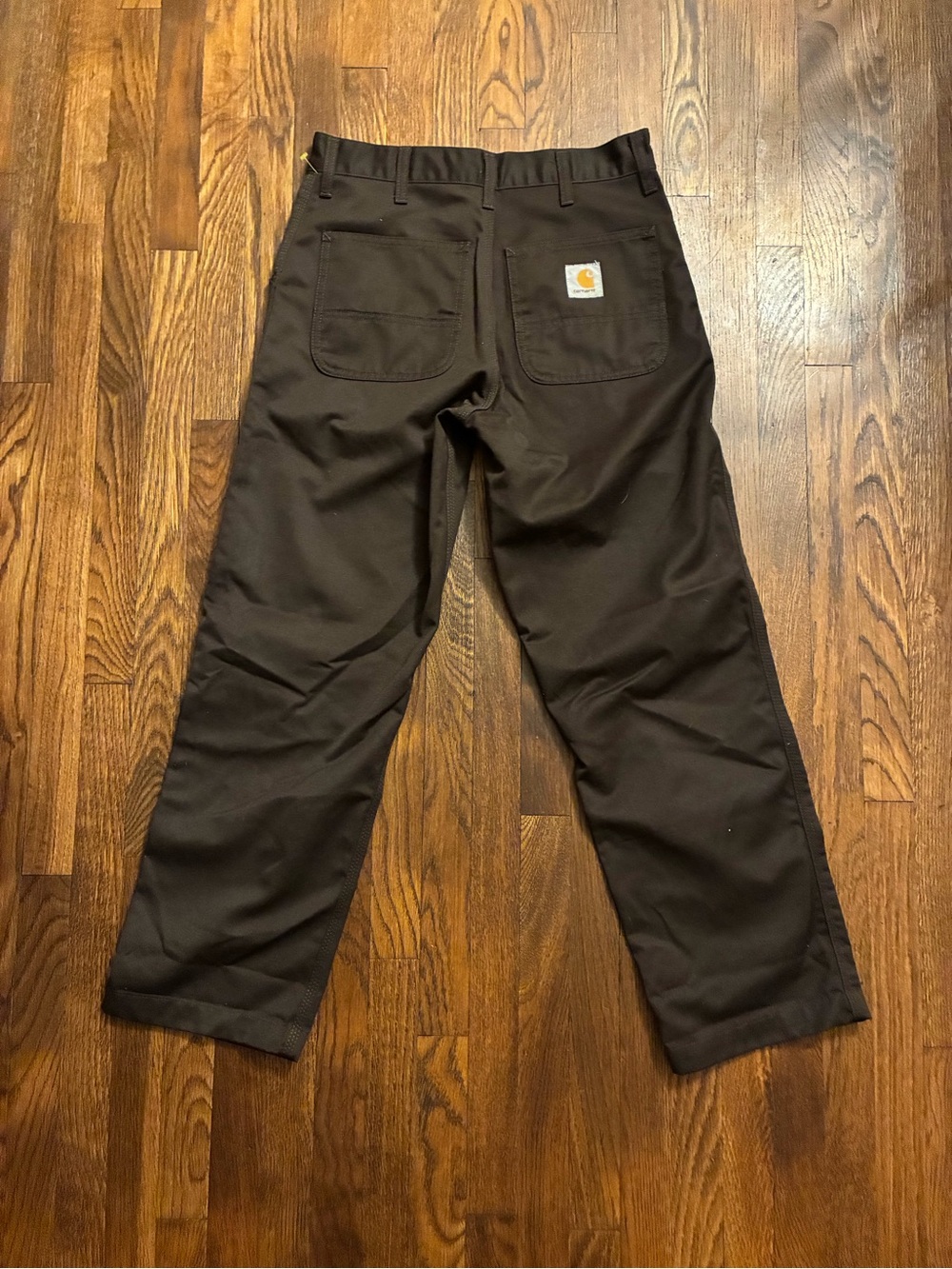 Carhartt wip single knee brown pants size 28/32